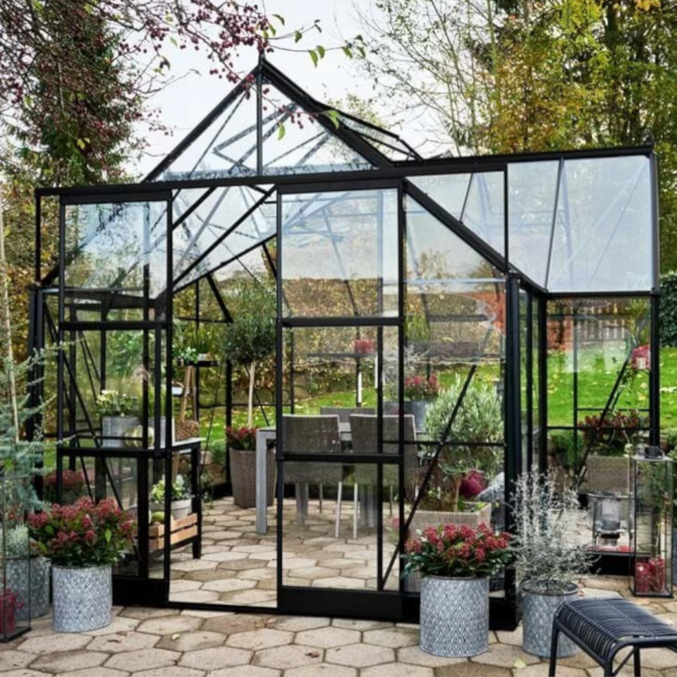 Halls Orangerie Gewächshäuser