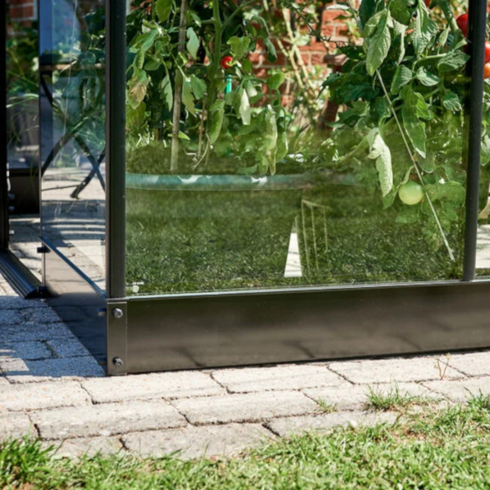 Halls Gewächshaus Fundamentrahmen