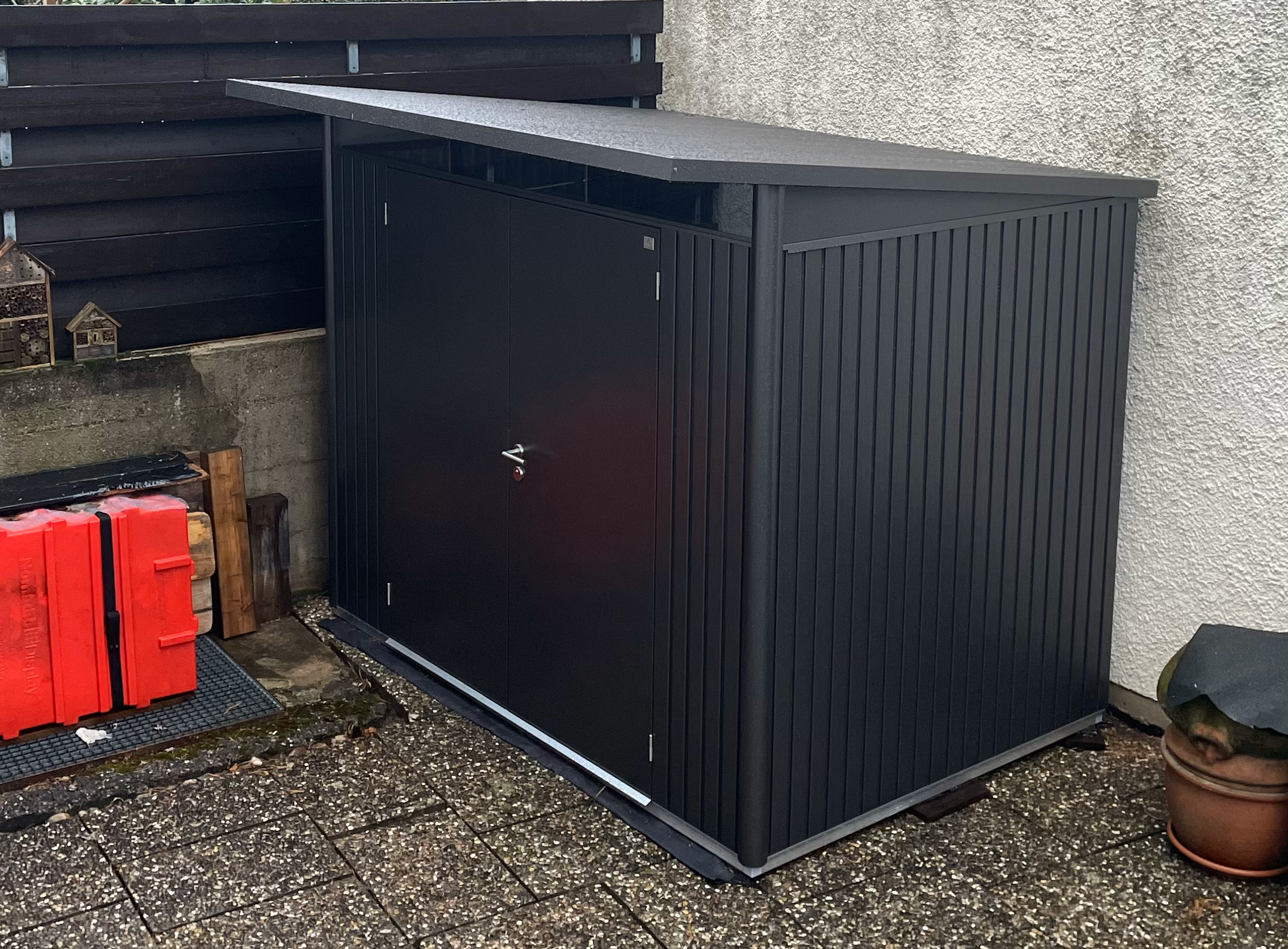 Biohort Gerätehaus Avantgarde mit Doppeltür