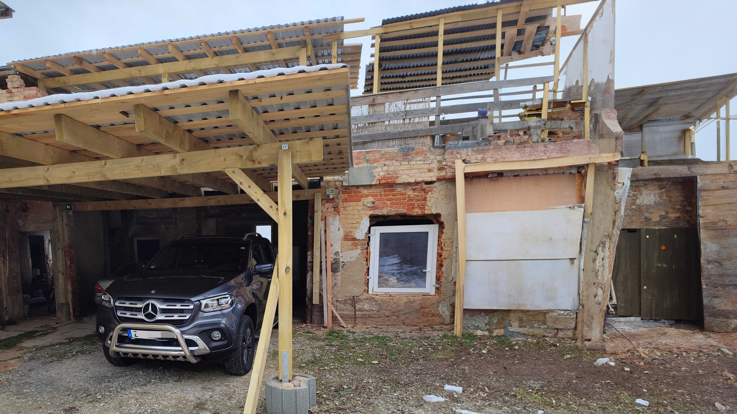 Karibu Doppelcarport Classic