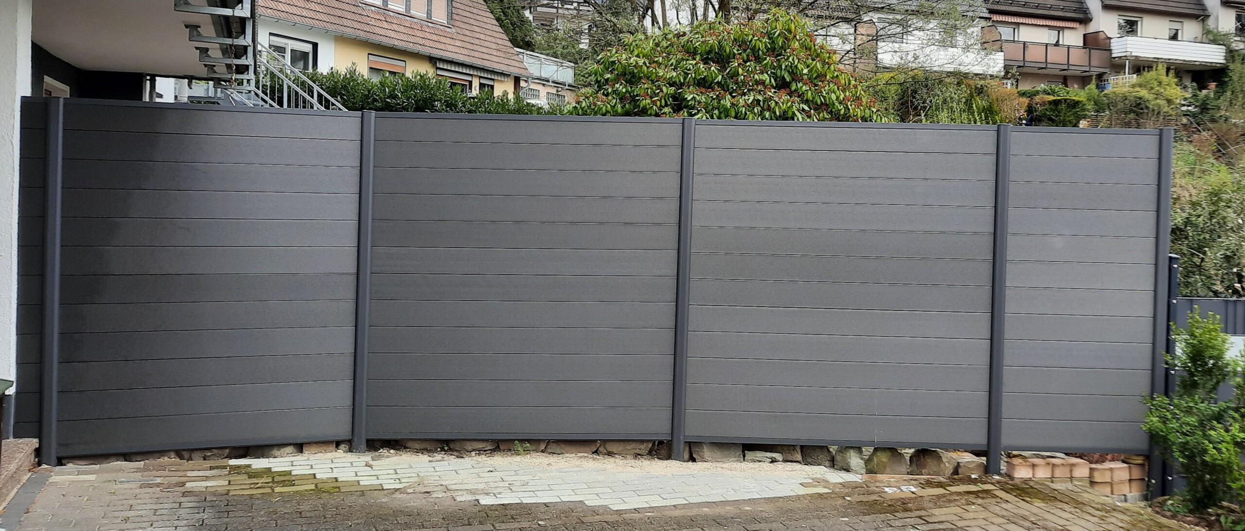 TraumGarten SYSTEM WPC Zaunfeld-Set 