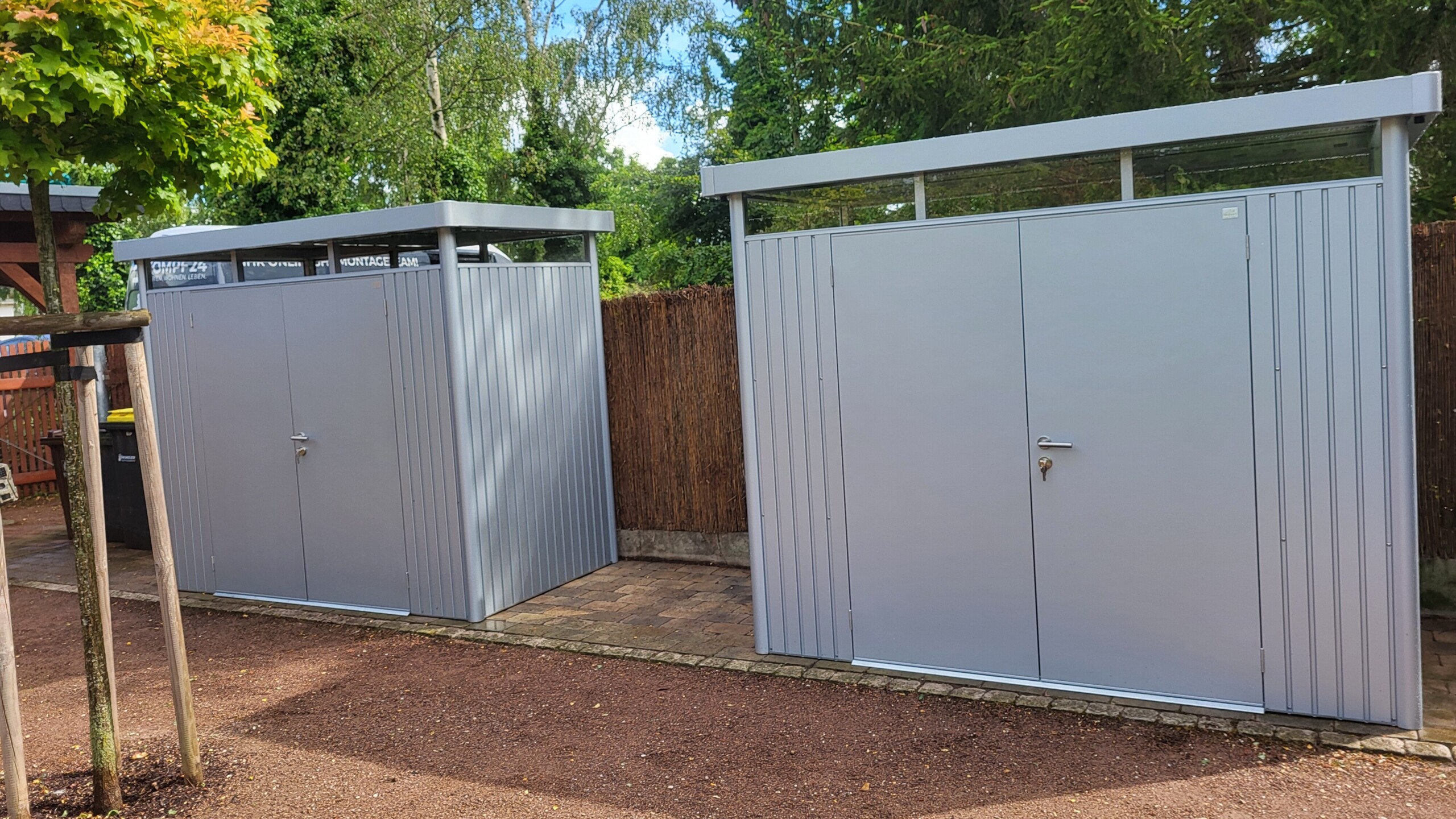 Biohort Gerätehaus HighLine mit Doppeltür