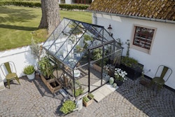 Halls Gewächshaus Qube 8 - 6,3 m² / 9,4 m² / 12,5 m²