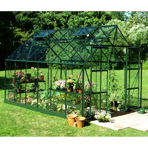 Halls Gewächshaus Magnum SET inklusive Fundamentrahmen - 8,3 m² / 9,9 m² / 11,5 m²