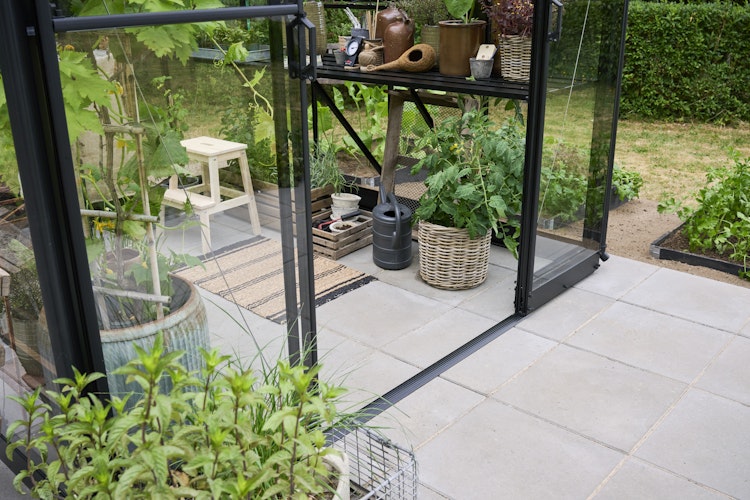 Halls Gewächshaus Qube Square 8 - 6,3 m²