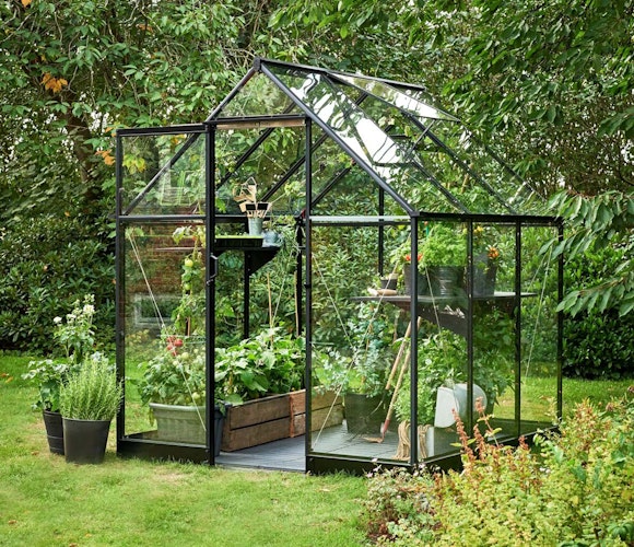 Halls Gewächshaus Qube 6 - 3,6 m² / 4,7 m² / 5,9 m²