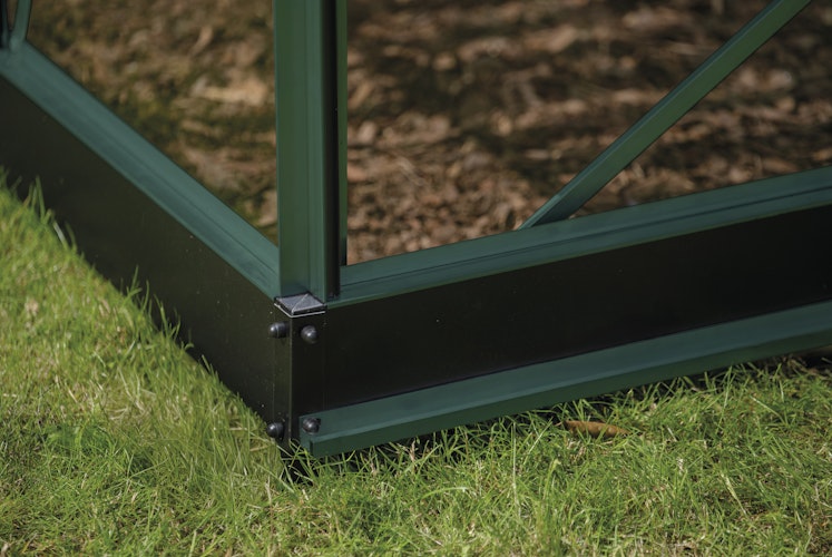 Halls Gewächshaus Icon Pflanzenhaus 6/8 - 7,3 m² / 9,7 m²