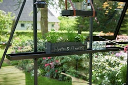 Juliana Aluregal schwarz 1 Regalboden 142 x 15 x 3,5 cm