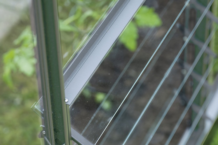 Halls ICON Pflanzenhaus / Lean-To Lamellenlüfter Set