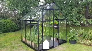 Halls Gewächshaus Qube Square 8 - 6,3 m²