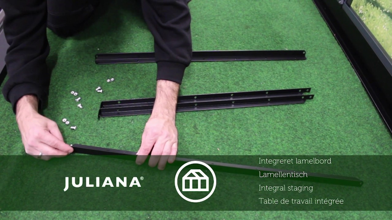 Juliana klappbarer Lamellentisch in verschiedenen Größen