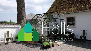 Halls Gewächshaus Qube 8 - 6,3 m² / 9,4 m² / 12,5 m²