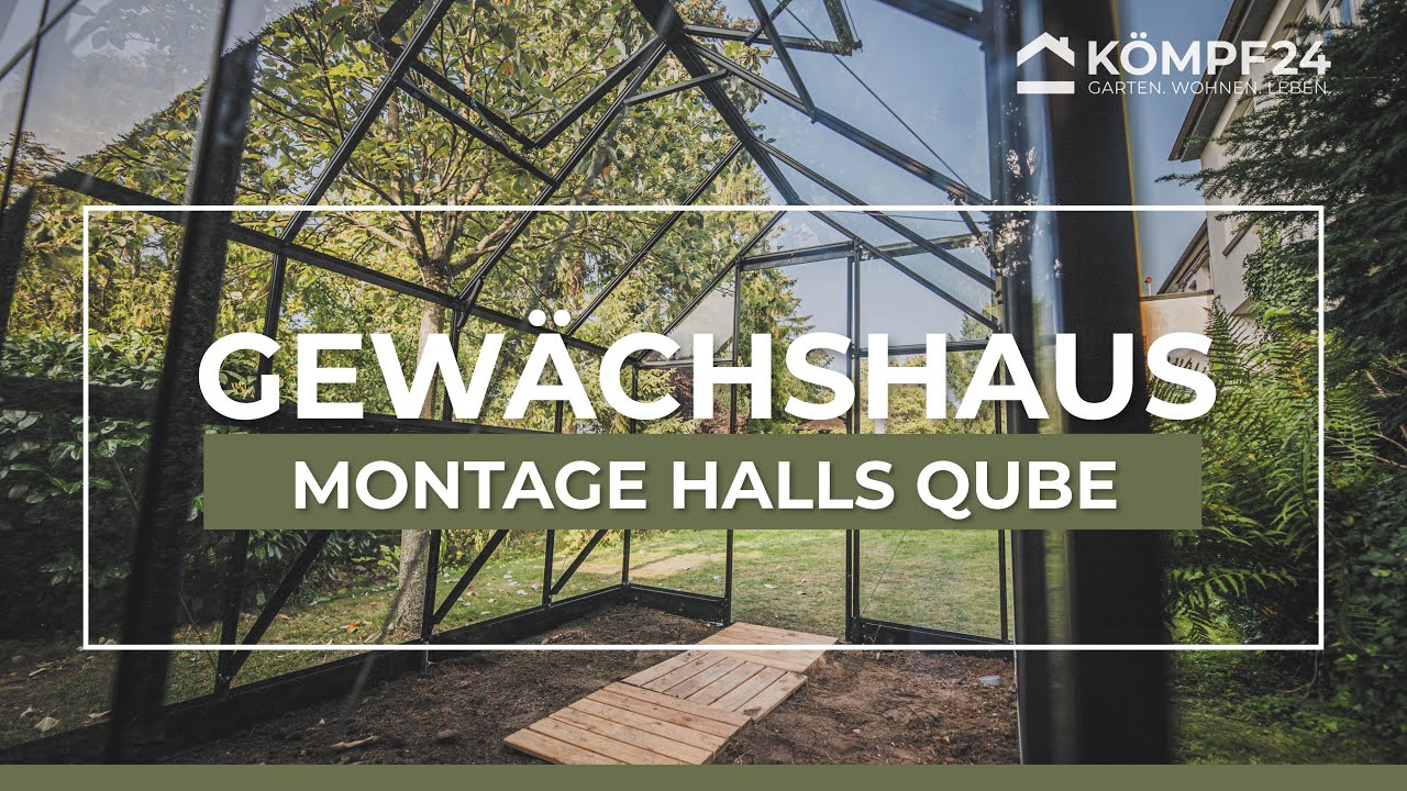 Halls Gewächshaus Icon 8 - 8,1 m² / 9,7 m² / 11,2 m²